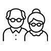 seniors discount icons